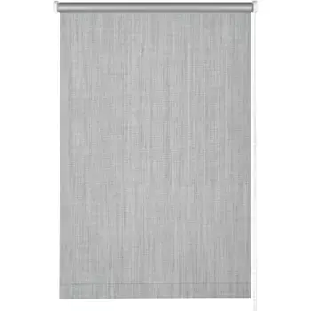GARDINIA боковая рулонная штора «Blackout Deluxe», затемняющая, энергосберегающая ширма, с отверстием, свободновисящая, энергосберегающая, с термопокрытием, цвет grau struktur