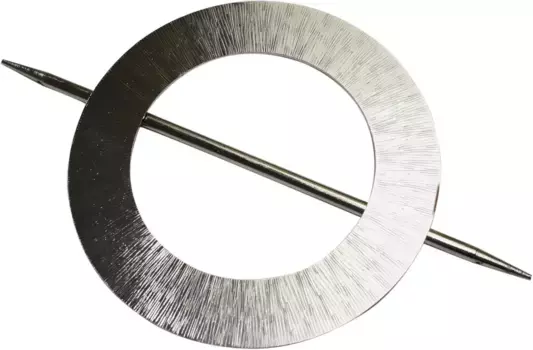 GARDINIA декоративный зажим для завязок "Декоративный зажим со стержнем Марс", (1 шт.), для декорирования и сборки 14,5х14,5 см, цвет edelstahlfarben