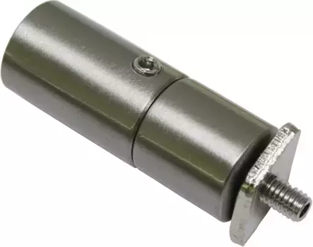 GARDINIA Держатель карниза "Потолочный кронштейн короткий", (1 шт.), серия однопрограммная Чикаго 20 мм Длина: 3,6 см, цвет edelstahlfarben