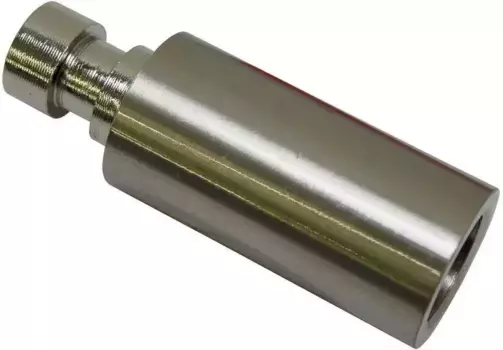 GARDINIA Держатель карниза "расширитель", (1 шт.), серия однопрограммная Чикаго 20 мм Длина: 4 см, цвет edelstahlfarben