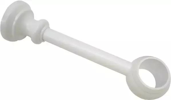 GARDINIA Держатель карниза "закрытая опора для 28 мм", (1 шт.), комплект карнизов серии Bifo 28 мм Длина: 17 см, белый