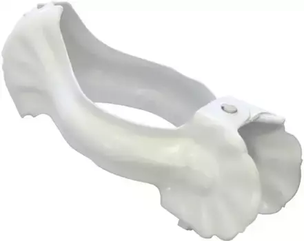 GARDINIA зажим для завязок декоративный "Donauclip", (6 шт.), для декора тканей Л: 15 см, белый