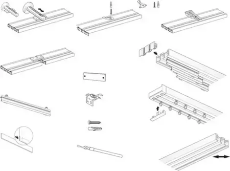 Гардины Gardinia, белый