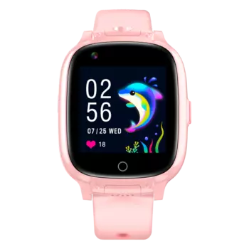 Garett Kids Twin 4G розовые детские умные часы, 1 шт.