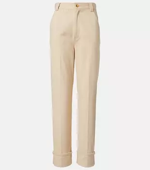 Garey прямые джинсы с высокой посадкой Loro Piana, Mild Sand