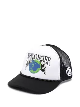 Garment workshop бейсболка со вставками, черный