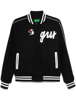 Garment workshop бомбер с нашивкой-логотипом, черный