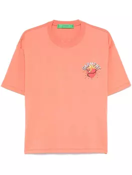 Garment workshop футболка с принтом, оранжевый