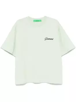 Garment workshop футболка с вышивкой, зеленый