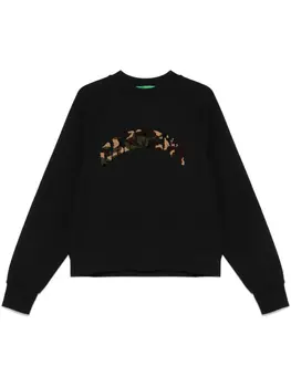 Garment workshop махровая толстовка с вышитым логотипом, черный