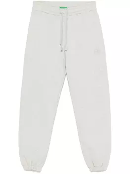 Garment workshop спортивные брюки с вышитым логотипом, серый