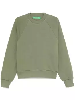 Garment workshop толстовка с вышитым логотипом, зеленый