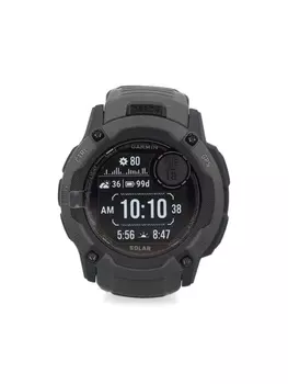 Garmin наручные часы Instinct 2 Solar 50 мм, черный