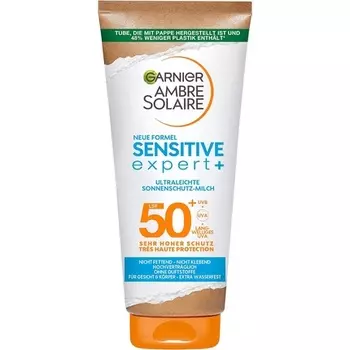 Garnier Ambre Solaire Sensitive Expert+ Молочко SPF 50+ Солнцезащитный лосьон 200 мл