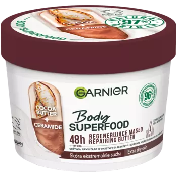 Garnier Body Superfood масло какао для тела, 380 мл