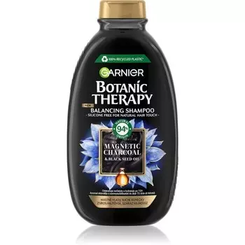 Garnier Botanic Therapy Magnetic Charcoal шампунь для жирной кожи головы и сухих кончиков 400 мл Inna Marka