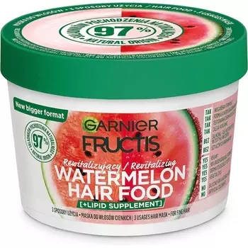 Garnier Fructis Hair Food Маска для тонких волос с арбузом 400 мл