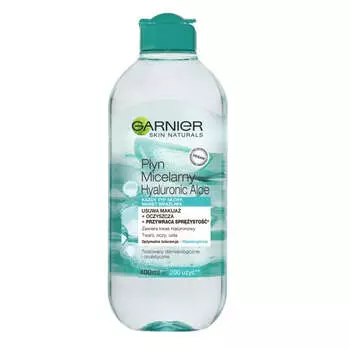 Garnier Гиалуроновая мицеллярная вода Алоэ для всех типов кожи 400мл