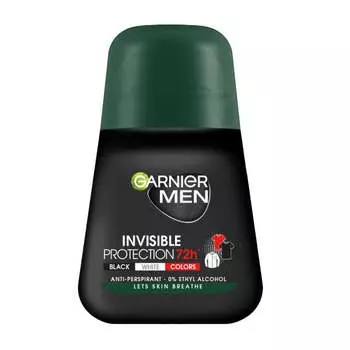 Garnier Шариковый антиперспирант Invisible Protection 72 часа для мужчин 50 мл
