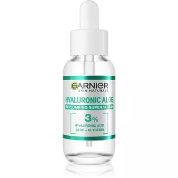 Garnier Skin Naturals Hyaluronic Aloe Replumping Serum увлажняющая сыворотка с гиалуроновой кислотой 30 мл