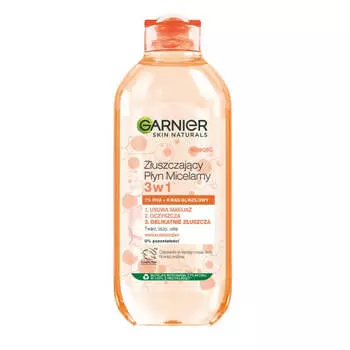 Garnier Skin Naturals Отшелушивающая мицеллярная вода 3 в 1 400 мл