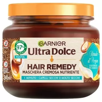 Garnier Ultra Dolce Hair Remedy Питательная маска для сухих волос Аргана 340мл