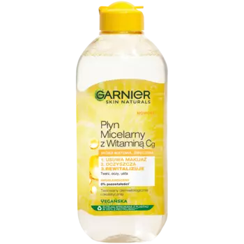 Garnier Vitamin C мицеллярная жидкость для снятия макияжа с лица, 400 мл