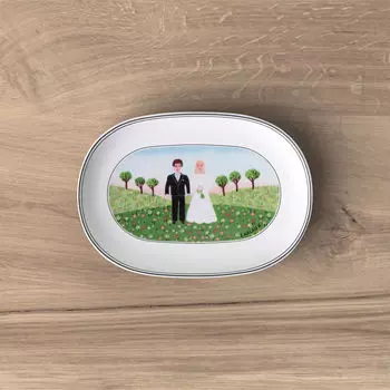 Гарнир Design Naif 16см Villeroy & Boch, красочный