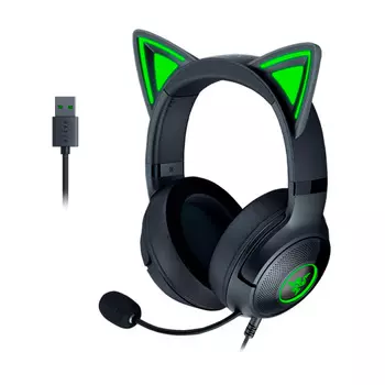 Гарнитура игровая Razer Kraken Kitty V2, чёрный