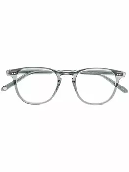 Garrett Leight очки Brooks в квадратной оправе, серый