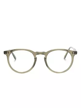 Garrett Leight очки Carlton, зеленый