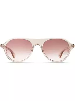 Garrett Leight солнцезащитные очки Lady Eckhart, нейтральный