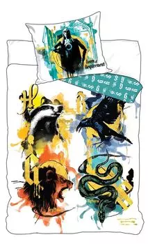 Гарри Поттер - комплект детского постельного белья, 135х200 и 80х80 BrandMac ApS