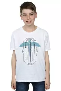 Гаррик Олливандер Футболка «Жезл» Harry Potter, белый