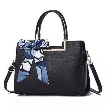 Gatoer Женская сумка, Черный подарочный пакет + подарочная коробка