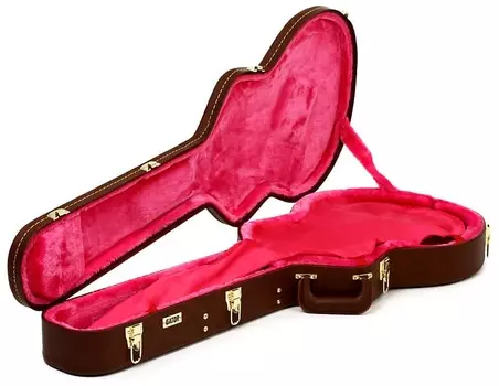 Gator Deluxe Wood Case - Электрогитара с полуполым корпусом (комплект из 2 шт.) GW-335-BROWN=2