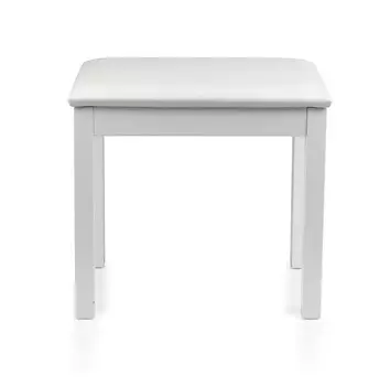 Gator Frameworks Деревянная скамья для фортепиано, белая Frameworks Wooden Piano Bench, White