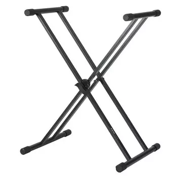 Gator GFW-KEY-2000X Сверхмощная регулируемая подставка для клавиатуры в стиле «X» GFW-KEY-2000X Heavy Duty Adjustable "X" style Keyboard Stand
