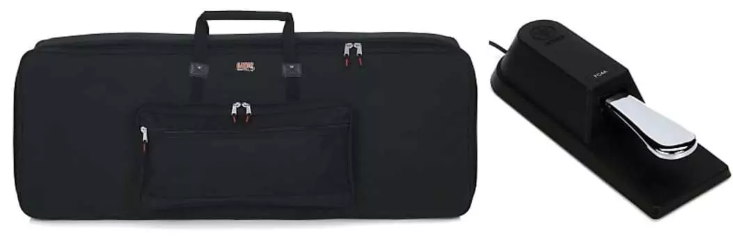 Gator GKB-76 Padded Keyboard Gig Bag в комплекте с педалью сустейн/педальным переключателем Yamaha FC4A Yamaha + Gator FC4A=1 GKB-76=1