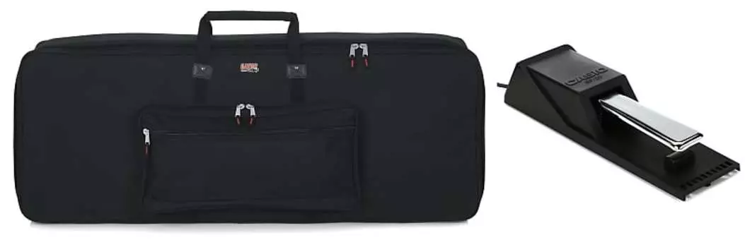 Gator GKB-76 Padded Keyboard Gig Bag в комплекте с педалью сустейна Casio SP20 Gator + Casio GKB-76=1 SP20=1