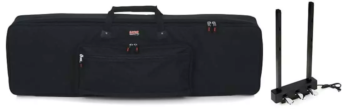Gator GKB-88 Padded Keyboard Gig Bag в комплекте с 3-педальным блоком Yamaha LP1 - черный Gator + Yamaha GKB-88=1 LP1B=1