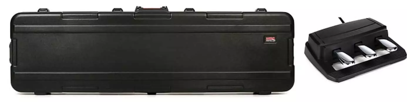 Gator GTSA-KEY88SLXL Комплект чехлов для клавиатуры серии TSA с тройным педальным блоком Roland RPU-3 с функцией полудемпфера Gator + Roland GTSA-KEY88SLXL=1 RPU-3=1