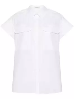 Gauchre полупрозрачная рубашка, белый