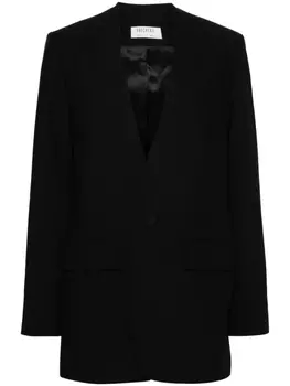 Gauchre шерстяной пиджак, черный