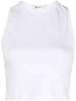 Gauchre укороченный топ, белый