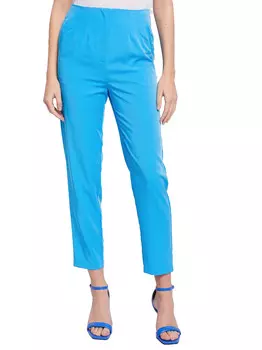 GAUD JEANS Брюки из струящейся ткани, голубой