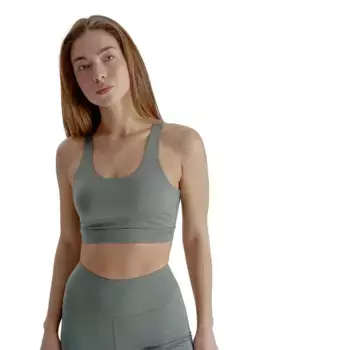 Gauri Born Living Женский топ для йоги Born Living Yoga, зеленый