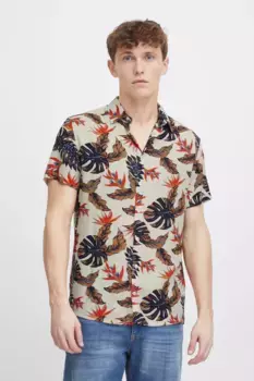 Гавайская рубашка Blend "BLEND BHGawai", цвет Lemon Icing