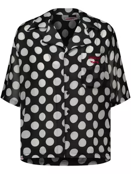 Гавайская рубашка Charles Jeffrey Loverboy, черный