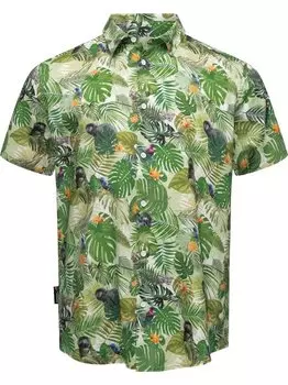 Гавайская рубашка омерро Ragwear, зеленый